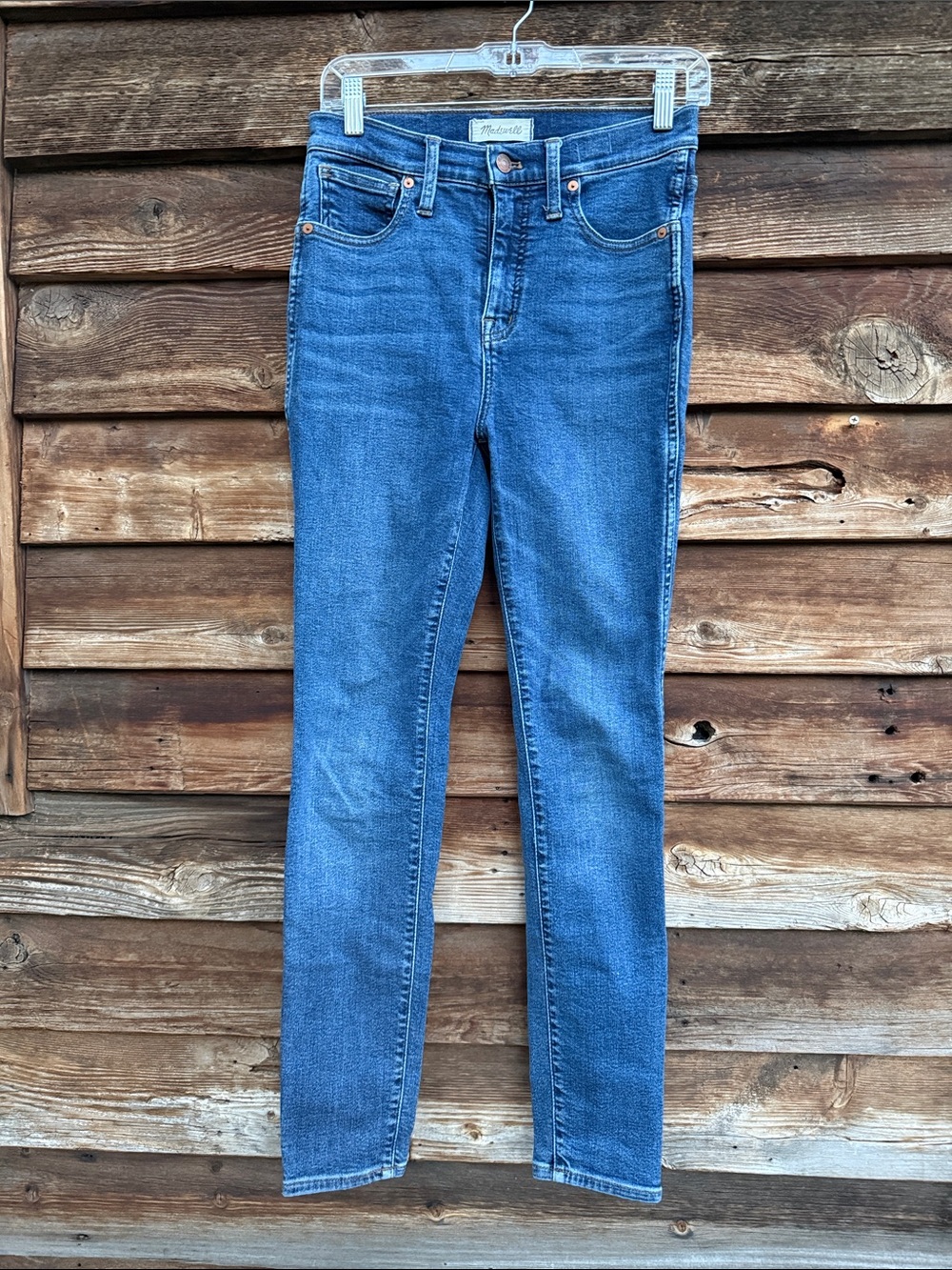 Madewell 10” high rise jeans skinny